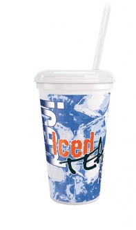 32oz Plastic Iced Tea Cups 200/case